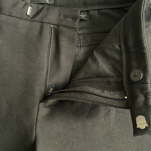 ATM Anthony Thomas Melillo Ponte Slim Pant Straight Leg Stretch Trouser Black, 4 - Picture 6 of 10